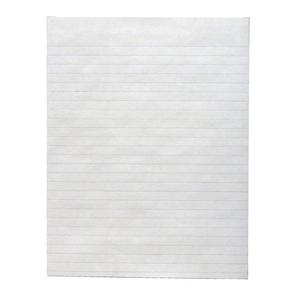 School Smart Newsprint Paper, California Approved, 8-1/2 x 11 Inches, White, 500 Sheets 120W-SS